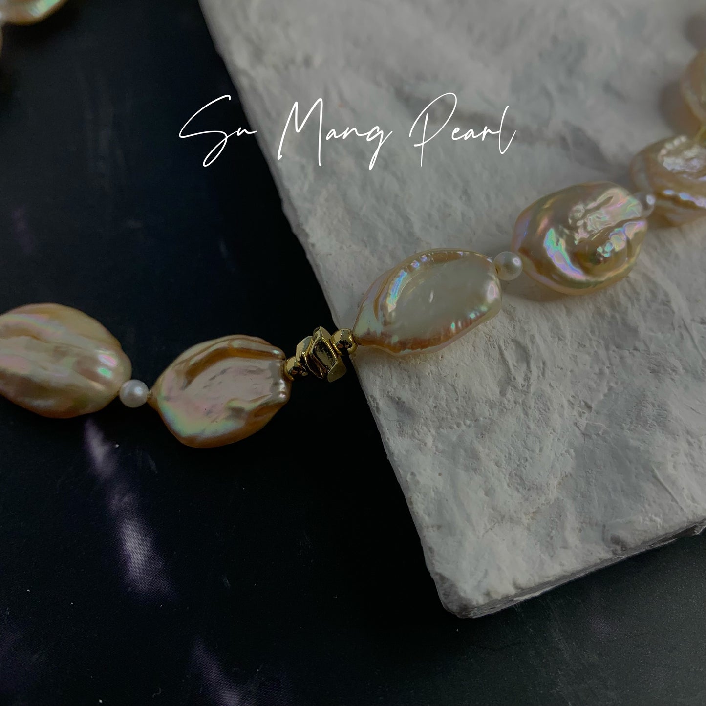 Collier de perles irrégulières baroques naturelles, design de niche de luxe léger, texture haut de gamme choker non duplicable