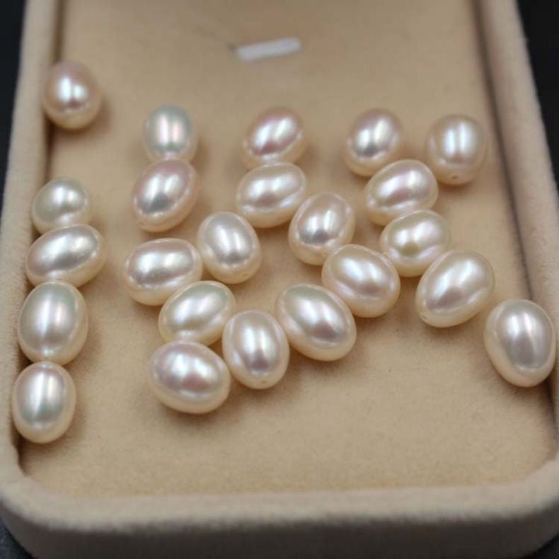 Boucles d'oreilles en véritable perle naturelle Baroque avec lumière forte, style rétro français, clous d'oreilles en perles d'eau douce, cadeau pour amie